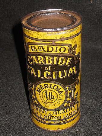 RADIO CARBIDE TIN - click to enlarge