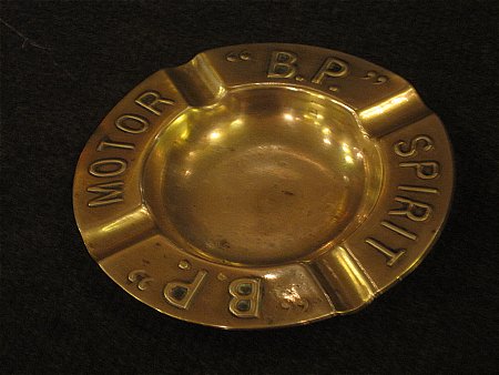 B.P. MOTOR SPIRIT ASHTRAY - click to enlarge