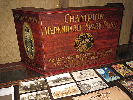 CHAMPION SPARK PLUG CABINET - click to enlarge