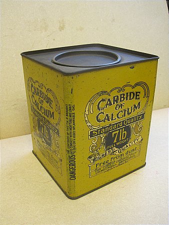 7lb CARBIDE BULK TIN - click to enlarge