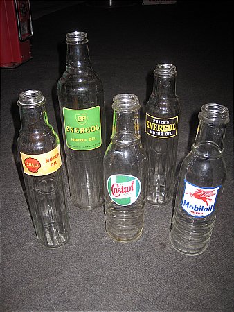 PINT OIL BOTTLES - click to enlarge