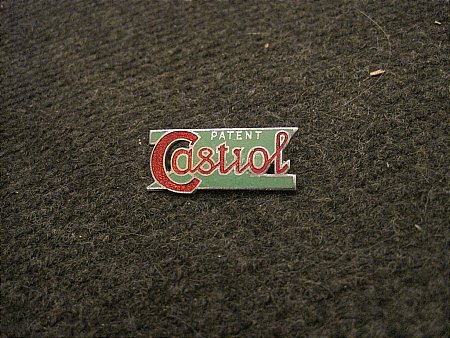 CASTROL LAPEL BADGE - click to enlarge