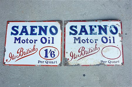 Sign, SAENO pair - click to enlarge