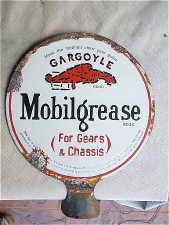 Sign, Mobilgrease lubester - click to enlarge