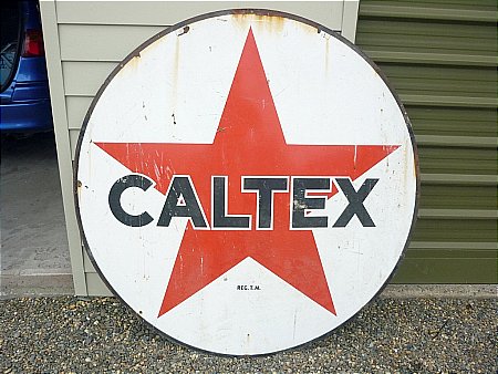 Sign, Caltex D/S large - click to enlarge