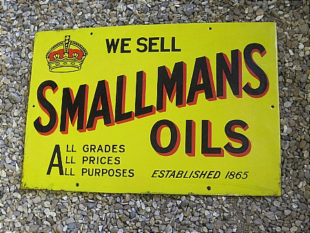 SMALLMANS OILS - click to enlarge