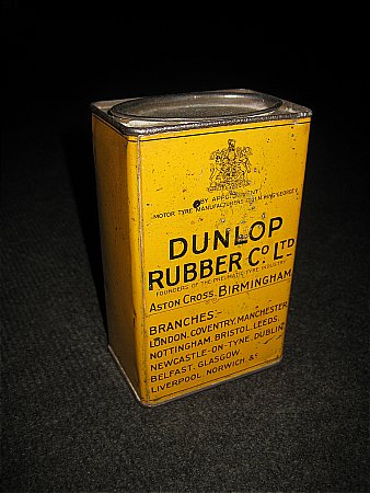 DUNLOP TYRE CHALK - click to enlarge