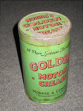 MORRIS GOLDEN MOTOR GREASE - click to enlarge