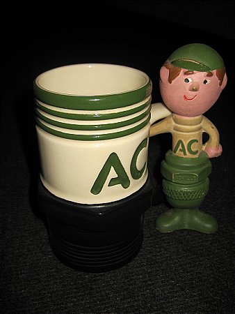 A.C.PLUGS MUG & MODEL - click to enlarge