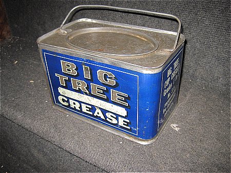 BIG TREE LARGE GREASE TIN - click to enlarge