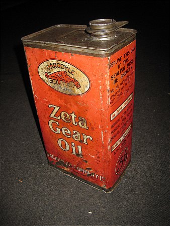 VACUUM OIL ZETA GEAR OIL GALLON - click to enlarge