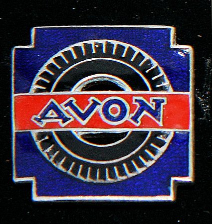 Enamel Badge. AVON - click to enlarge