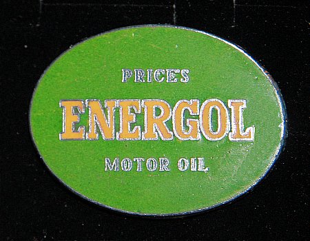Enamel Badge. PRICES ENERGOL - click to enlarge