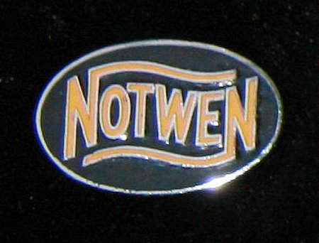 Enamel Badge. NOTWEEN OIL - click to enlarge