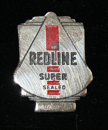 Enamel Badge. REDLINE SUPER - click to enlarge