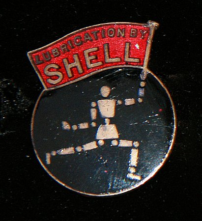 Enamel Badge. SHELL - click to enlarge