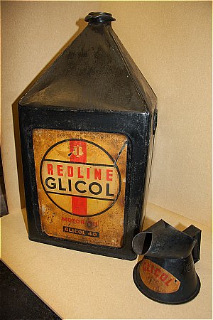 REDLINE GLICOL 5 GALLON OILCAN. - click to enlarge
