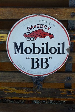 Sign, Mobiloil BB lubester - click to enlarge