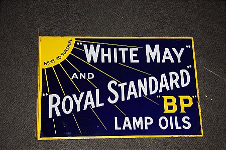 WHITE & MAY LAMP OIL - click to enlarge