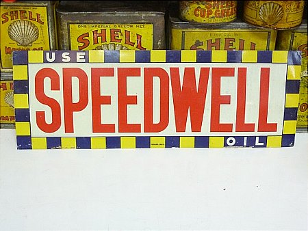 Sign, Speedwell tin - click to enlarge