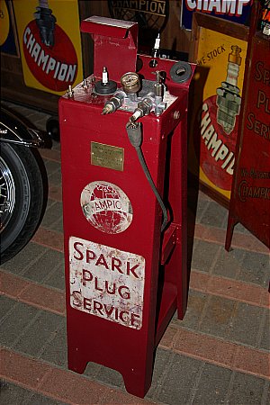 CHAMPION SPARK PLUG CLEANER - click to enlarge