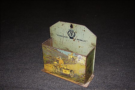 A.A. TIN LEAFLET HOLDER - click to enlarge