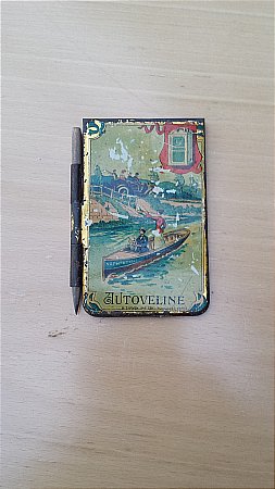 NAPHTACYLE NOTEBOOK HOLDER (Reverse side) - click to enlarge