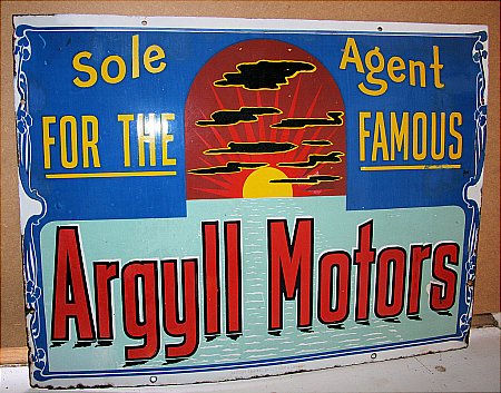 ARGYLL MOTORS - click to enlarge