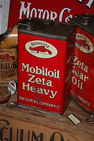 MOBILOIL VACUUM ZETA GALLON - click to enlarge