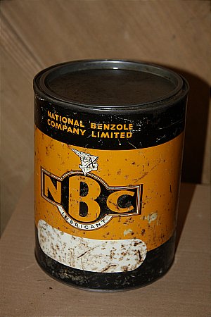 NBC GALLON GREASE TIN. - click to enlarge