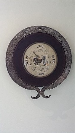 EDWARDIAN BAROMETER - click to enlarge