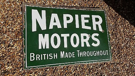 NAPIER MOTORS - click to enlarge