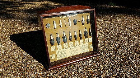 CHAMPION PLUGS DISPLAY CABINET - click to enlarge