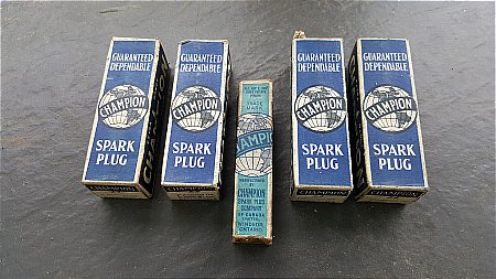 CHAMPION PLUGS BOXED - click to enlarge