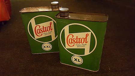 CASTROL LITRE CANS - click to enlarge