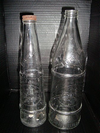 lobitol motor oil bottles, irish - click to enlarge