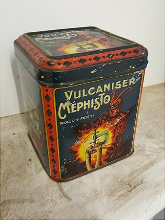 MEPHISTO VULCANISER TIN. - click to enlarge