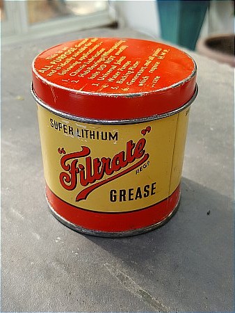 FILTRATE (HALF PINT) GREASE - click to enlarge