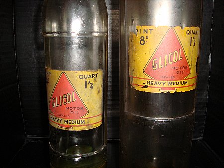 glicol, very good order for a 1930s bottle - click to enlarge