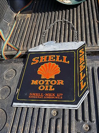 SHELL MOTOR OIL - click to enlarge