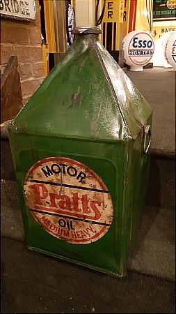 PRATT'S 5 GALLON CAN. - click to enlarge