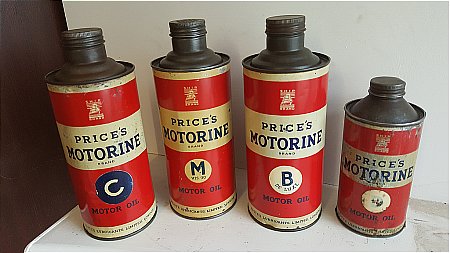 PRICES MOTORINE TINS. - click to enlarge