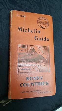 MICHELIN GUIDE 1911 - click to enlarge