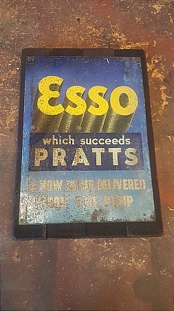 ESSO SUCCEEDS PRATTS. - click to enlarge