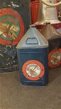 DRAGONFLY 5 GALLON CAN - click to enlarge