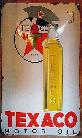 TEXACO MOTOR OIL - click to enlarge