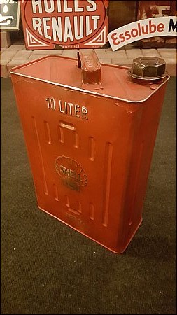 10 LITRE FRENCH PETROL CAN. - click to enlarge