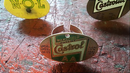 CASTROL AA PLAQUE - click to enlarge