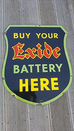 EXIDE BATTERIES - click to enlarge