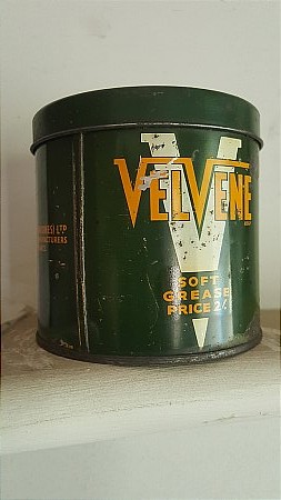 VELVENE GREASE TIN - click to enlarge